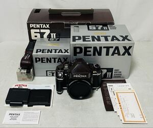 動作確認済 PENTAX 67II 61 Limited ペンタックス 61 リミテッド 限定モデル 中判フィルムカメラ j0804