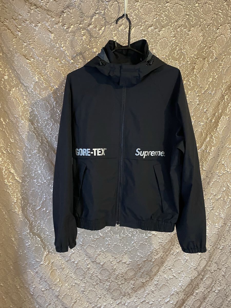 正規品　新品　未使用　希少　Supreme ゴアテックス　コートジャケット Supreme GORE-TEX Stripe Hooded Jacket S - メルカリ