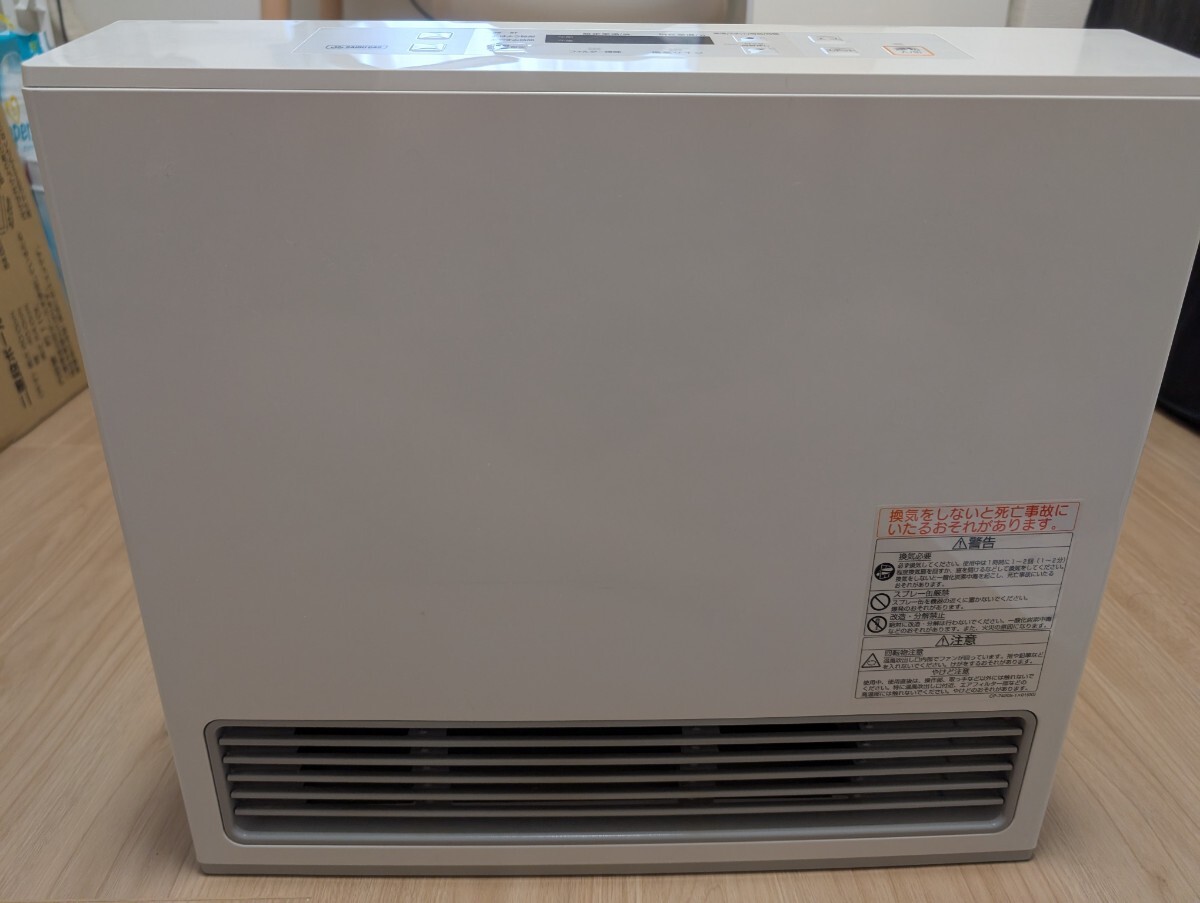 ※382※【新品未開封】Rinnai ガスファンヒーター&ガスコードセット 2025年最新】Yahoo!オークション - ガスファンヒーター(ファン