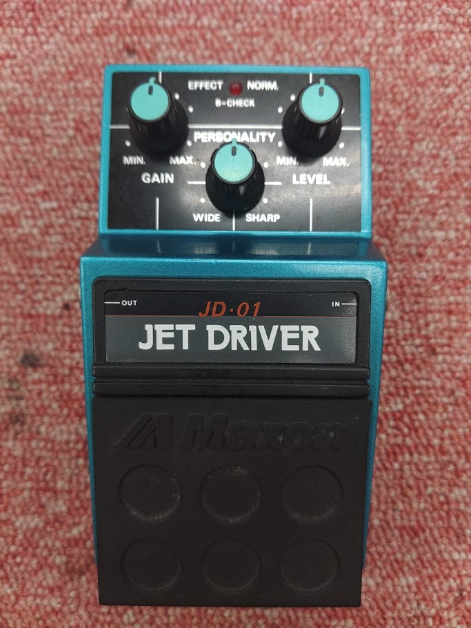 ギター Maxon JET DRIVER JD-01 ギター Maxon JD-01 Jet D Maxon JD-01 Jet Driver Overdrive