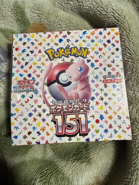 【未開封シュリンク付き】ポケモンカードゲーム スカーレット&バイオレット 拡張パック ポケモンカード151 1BOX