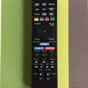 送料無料★SONY★純正★ホームシアター用リモコン★RM-ADP117★中古★動作品★返金保証あり