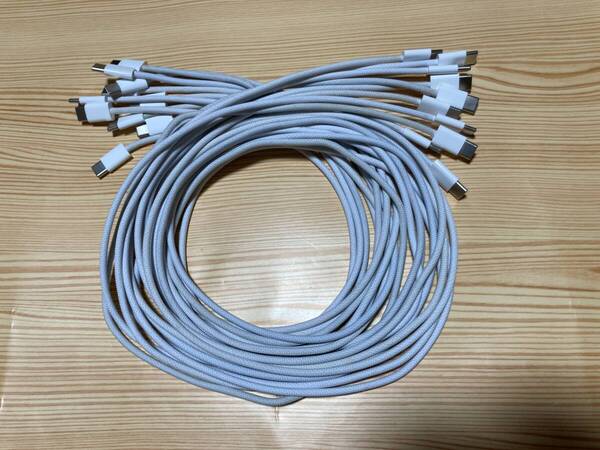 Apple 編み込み式 USB-C充電ケーブル (1m) A2795 10本セット