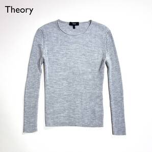 cg57 Theory 2024AW リーガルウールスリムリブプルオーバー REGAL WOOL SLIM RIB PO B 定価28,600円
