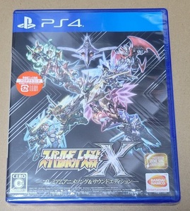 未使用 PS4ソフト スーパーロボット大戦X プレミアムアニメソング&サウンドエディション PLJS-36034 4573173325028