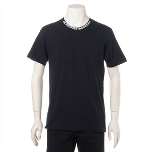 CHROME HEARTS ネックロゴ Tシャツ メンズ M 黒 ブラック