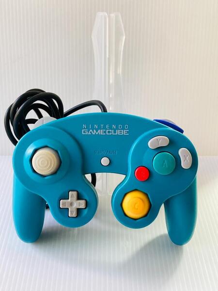 Nintendo GameCube 純正 ゲームキューブ コントローラー GCコン 緑 エメラルドグリーン 動作確認済 ニンテンドー