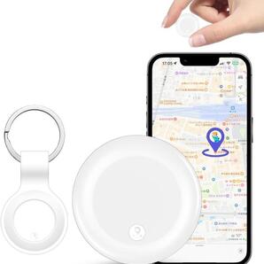 【Android/iPhone対応&GPS全地球測位】(通信距離無限で月額¥0) 小型 スマートトラッカー エアタグ 小型GPS発信機 紛失防止タグ