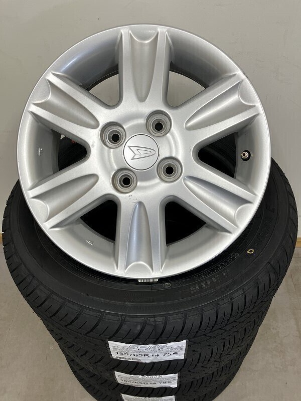 4本送料込み 155/65R14 ホイールセット　ムーヴキャンバス純正スチール 楽天市場】ムーヴキャンバス 155/65r14 vrx ホイールセット4本の通販