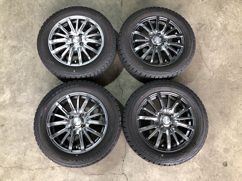 195/60R15 レグノ　ピア　ホイールセット　アクア　ノート　bB他 楽天市場】中古 ホイール アクアの通販