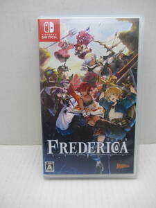 59/R509★FREDERICA / フレデリカ★Nintendo Switch ニンテンドースイッチ★マーベラス★中古品 使用品