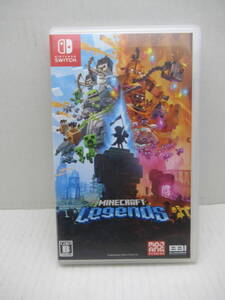 59/R549★Minecraft Legends / マインクラフト レジェンズ★Nintendo Switch ニンテンドースイッチ★マイクロソフト★中古品 使用品
