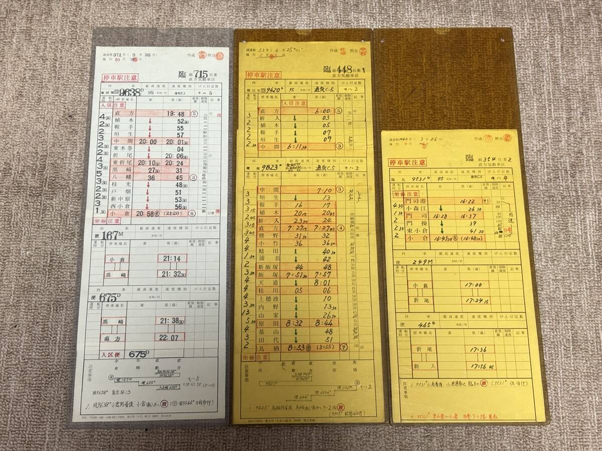 【近鉄】運転士用スタフ 行路揃い 2セット 2025年最新】【スタフ】鉄道ホビー商品を多数ラインナップ