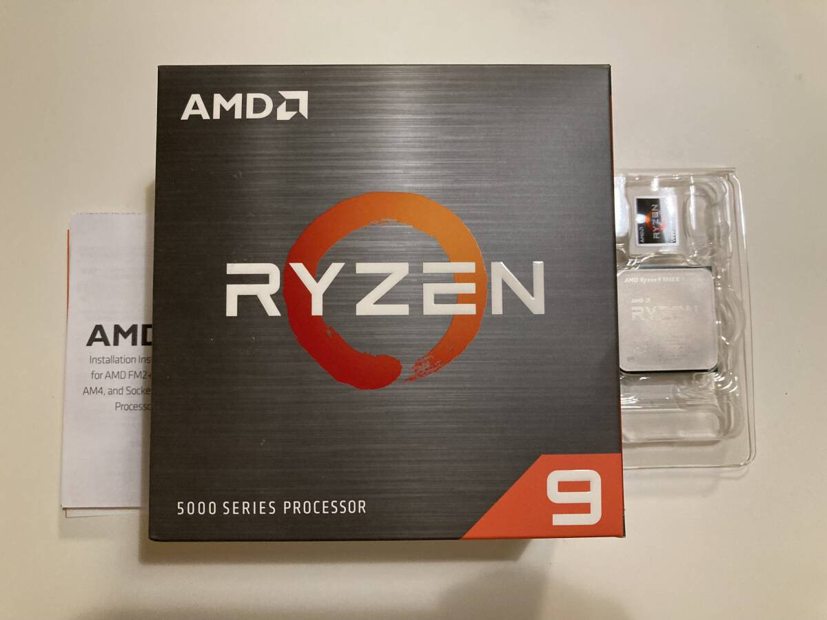 動作品 AMD Ryzen 9 5950X BOX AM4 CPU 16C32T AMD-Ryzen 9 5950X 4th Gen 16-core Desktop Processor Without