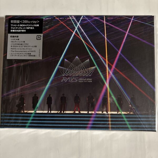 Snow Man/Snow Man Dome Tour 2024 RAYS〈初回盤・Blu-ray3枚組〉