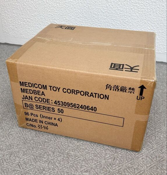 即決 送料無料 ★ ベアブリック シリーズ50 ★ 未開封マスターカートン ( 4BOX ( 96個入り )) ★ メディコムトイ BE@RBRICK SERIES50