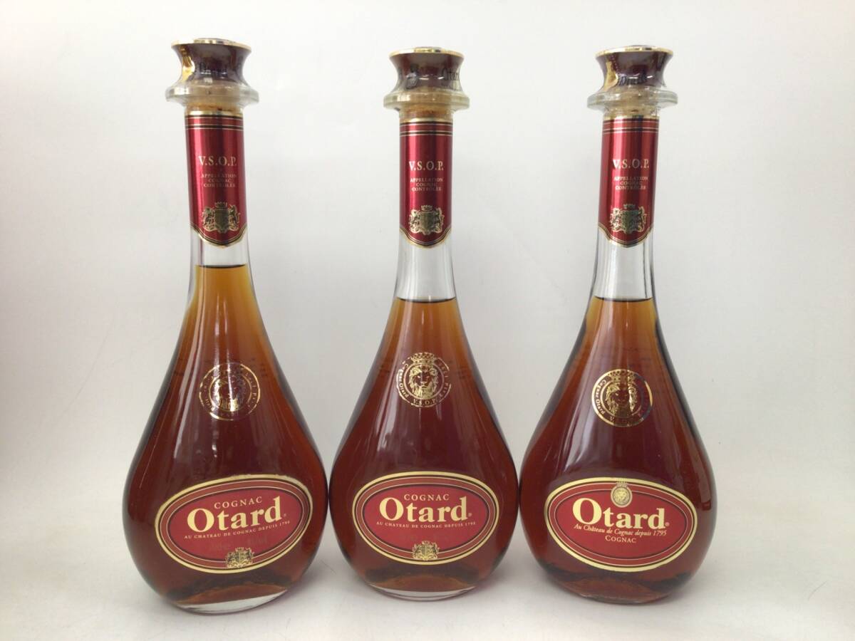 ブランデーotard NAPOLEON XO VSOP 3本sempeextra Baron Otard Napoléon Extra Fine Champagne Cognac - Cognac