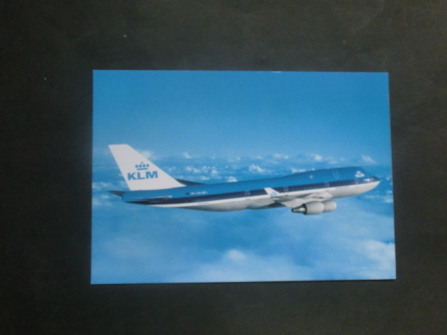 ビンテージ！KLMオランダ航空　ノベルティ　マウスパッド　1990年代 ビンテージ！KLMオランダ航空ノベルティマウスパッド1990年代