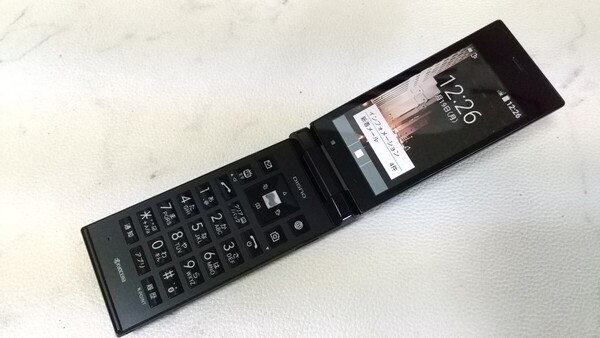 S3254 SoftBank SIMフリー DIGNOケータイ 501KC KYOCERA 4Gガラホ 簡易確認&簡易清掃&初期化OK 判定○ Webにてロック解除手続受付済み