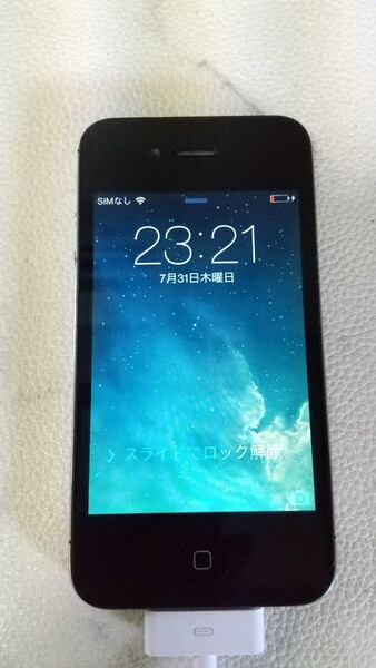 S3251 Softbank iPhone 4S A1387/MD235J/A 16GB apple スマートフォン 簡易動作確認&簡易清掃&初期化OK 判定〇 送料無料