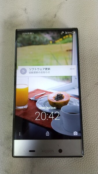 S3276 Y!mobile AQUOS CRYSTAL 403SH SHARP シャープ 4G android スマホ 簡易動作確認&簡易清掃&初期化OK 判定〇 送料無料 現状品