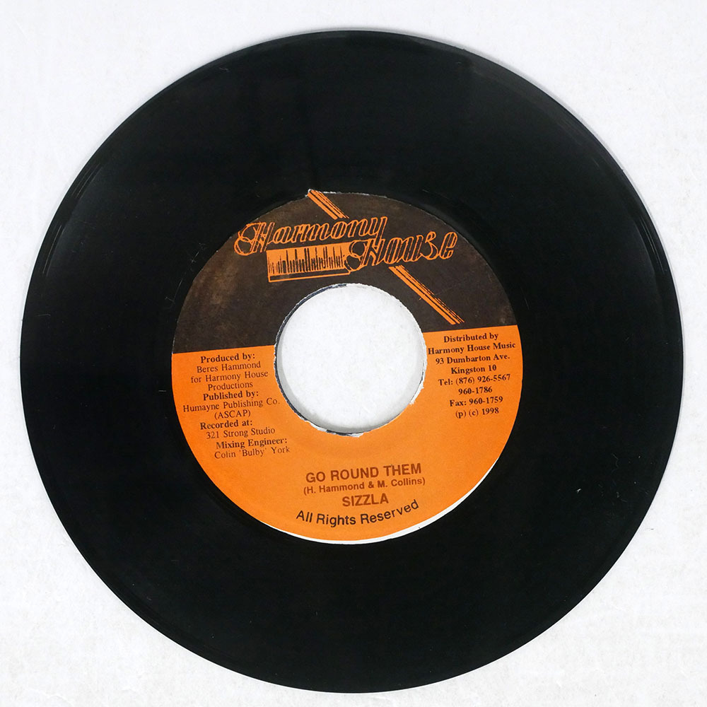 GIVE ME A TRY SIZZLA 7インチレコード Sizzla - Give Them A Ride(7