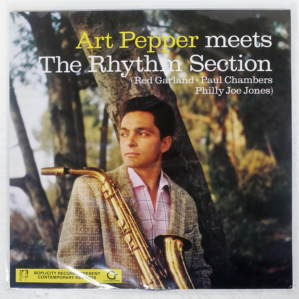 Yahoo!オークション -「art pepper meets the rhythm section