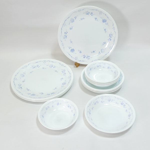 corelleコレール ブルーフラワー プレート4枚 2025年最新】Yahoo!オークション -コレール 食器 ブルーの中古品