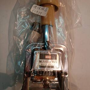 MAX NUMBERNG 【NR−607】マックス ナンバリング 6桁 7様 完全未使用品 送料無料