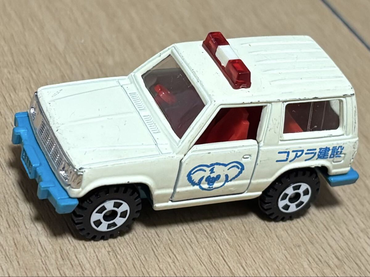 レア　トミカ 三菱パジェロ　コアラ　建設パトロールカー　NO.69 レア トミカ 三菱パジェロ コアラ 建設パトロールカー NO.69