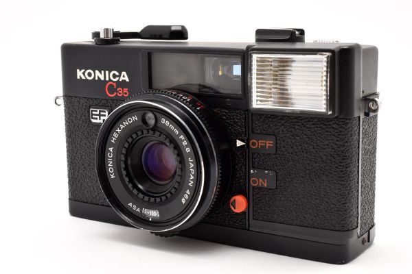 498 KONICA コニカ C35EF ピッカリコニカ 分解整備済の完動美品 Yahoo!オークション -「コニカc35ef」の落札相場・落札価格