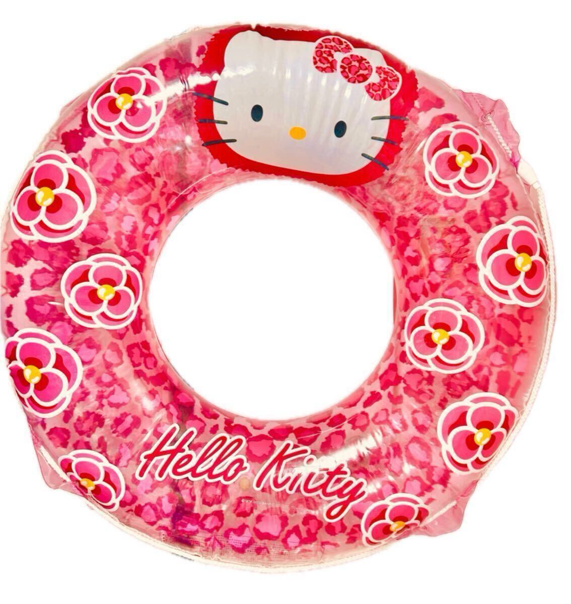 Hello kitty 希少　キティ　浮輪　激レア　当時物 平成レトロ キティ 激レア ヒョウ柄など浮き輪 2点・当時物