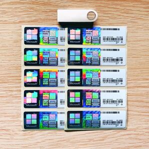 最新版Windows 10 Pro 正規日本語版 Professional 10枚セット プロダクトキーCOAシール インストールメディア付属 認証保証