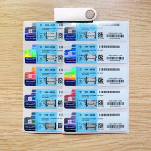 Windows 10 Home 正規日本語版 プロダクトキーCOAシール10枚セット インストールメディア付き 新品未開封 認証保証