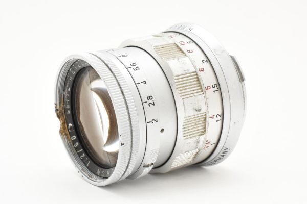 Leica Summicron 5cm f2 固定鏡胴 初期型 レンズフード付き Yahoo!オークション -「leica summicron 5cm f2」の落札相場