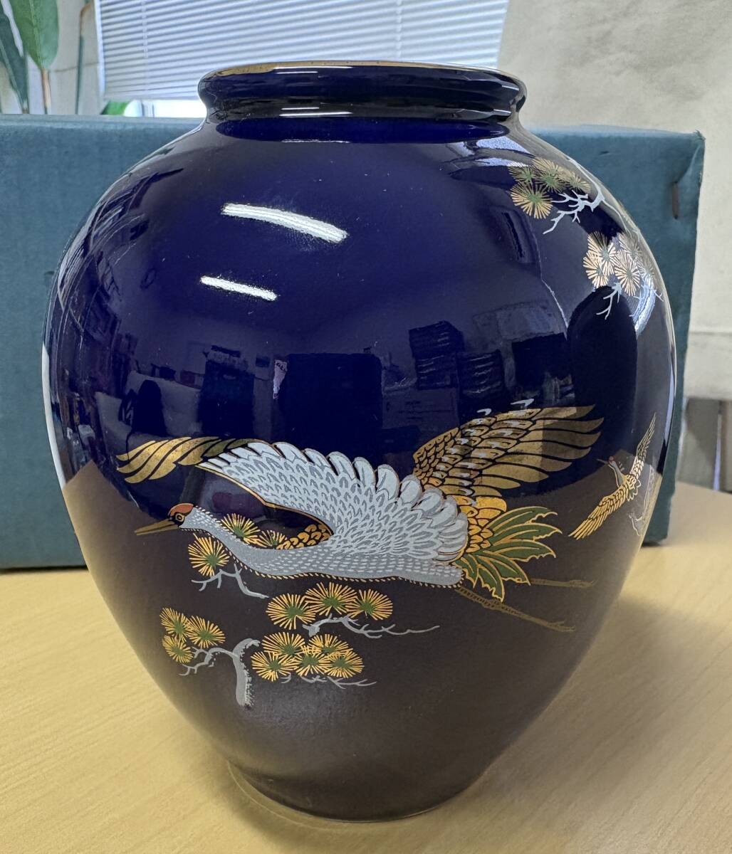♦九谷焼 龍双耳 花鳥 宝尽し紋様 壺 花瓶 アンティーク 骨董品 コレクション ♢九谷焼 龍双耳 花鳥 宝尽し紋様 壺 花瓶 アンティーク 骨董品