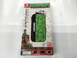 即決★新品未開封★ 【任天堂ライセンス商品】Nintendo Switchファミリー対応コンビネーションポーチ マインクラフト クリーパー