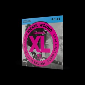 【エレキギター弦】 ダダリオ D'Addario EXL120+ Super Light Plus 9.5-44 XL NICKEL 正規品