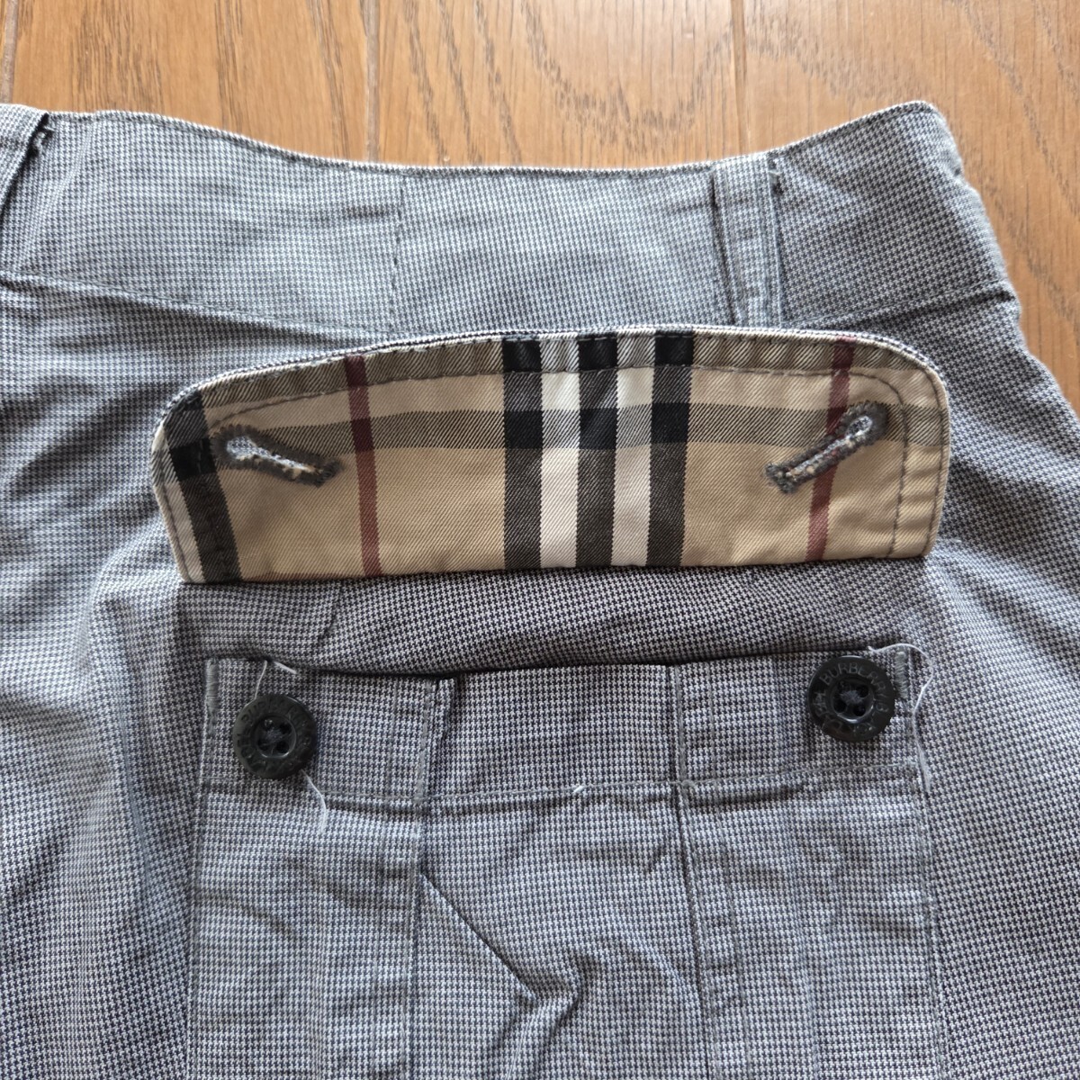 BURBERRY BLACK LABELチェックショートパンツ新品未使用タグ付き BURBERRY BLACK LABEL チェック柄ショートパンツ70 - メルカリ