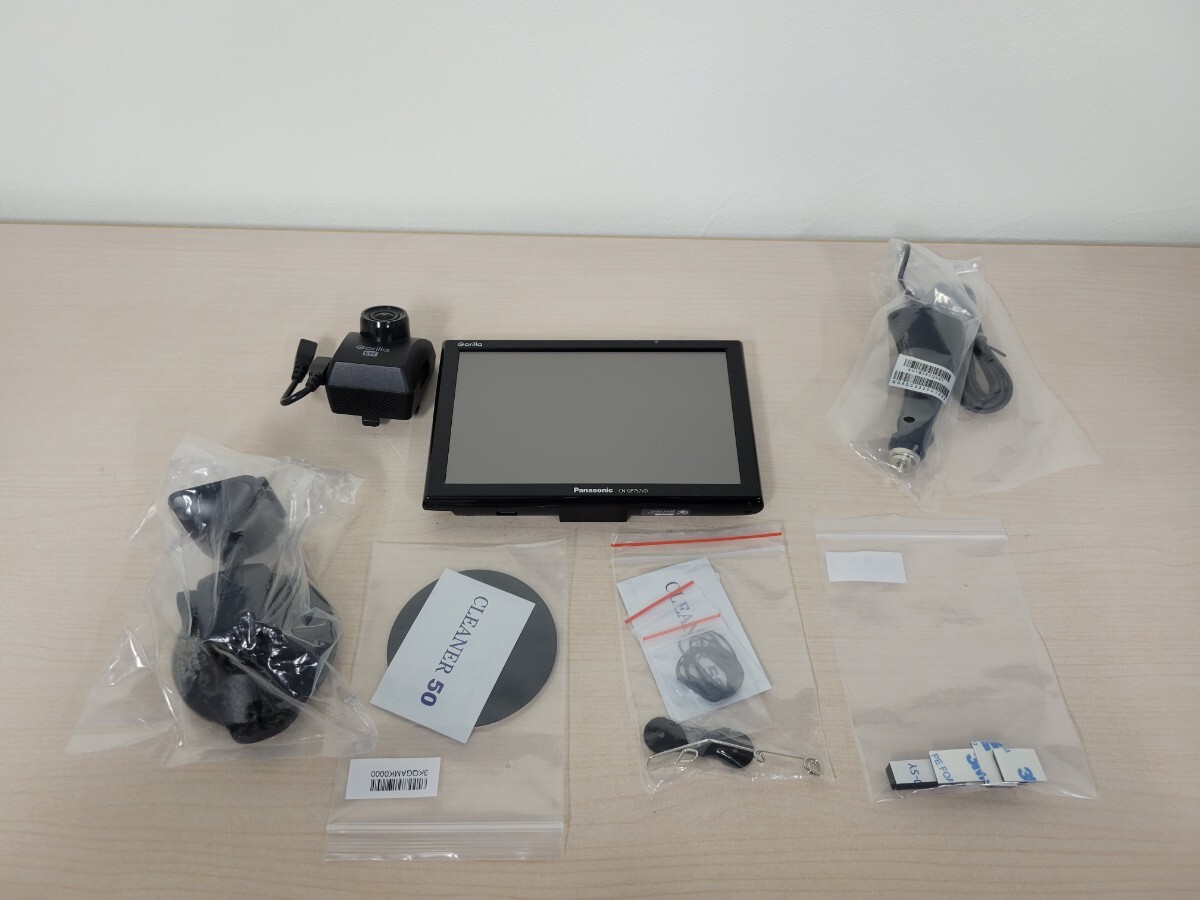 中古★Panasonic ゴリラ CN-GP757VD 2022年地図 ドラレコ 中古☆Panasonic ゴリラ CN-GP757VD 2022年地図 ドラレコ - メルカリ