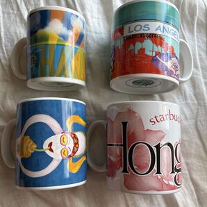 スターバックス株主総会 2002マグカップ他4個セットハワイロサンゼルス香港 スターバックス STARBUCKS