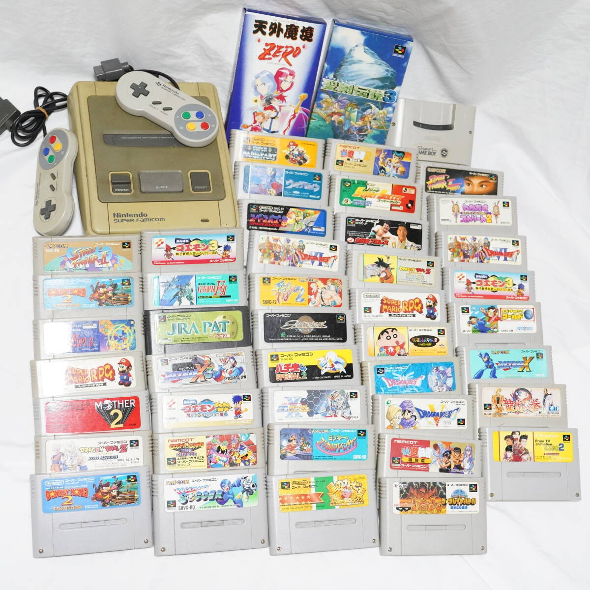 【関東限定】スーパーファミコンソフト 100個セット ※動作未確認のためジャンク 動作未確認】スーパーファミコンソフト4点の通販 by 隊長's