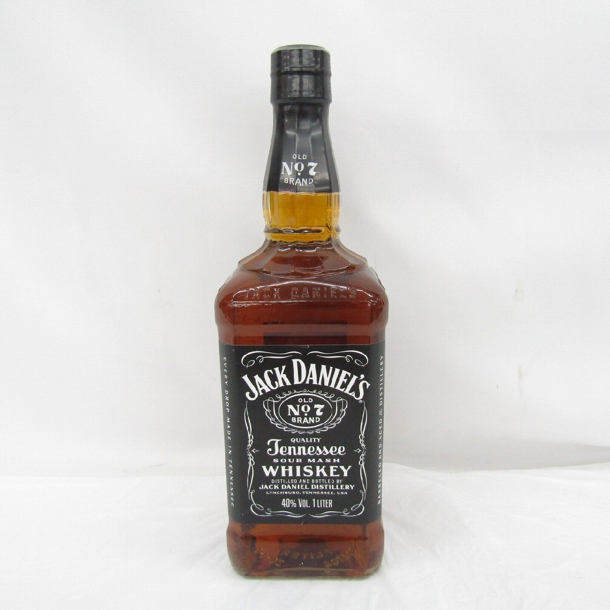 Jack Daniel's テネシーウイスキー 1.0リットル　古酒　未開栓 Yahoo!オークション -「ジャックダニエル 古酒」の落札相場