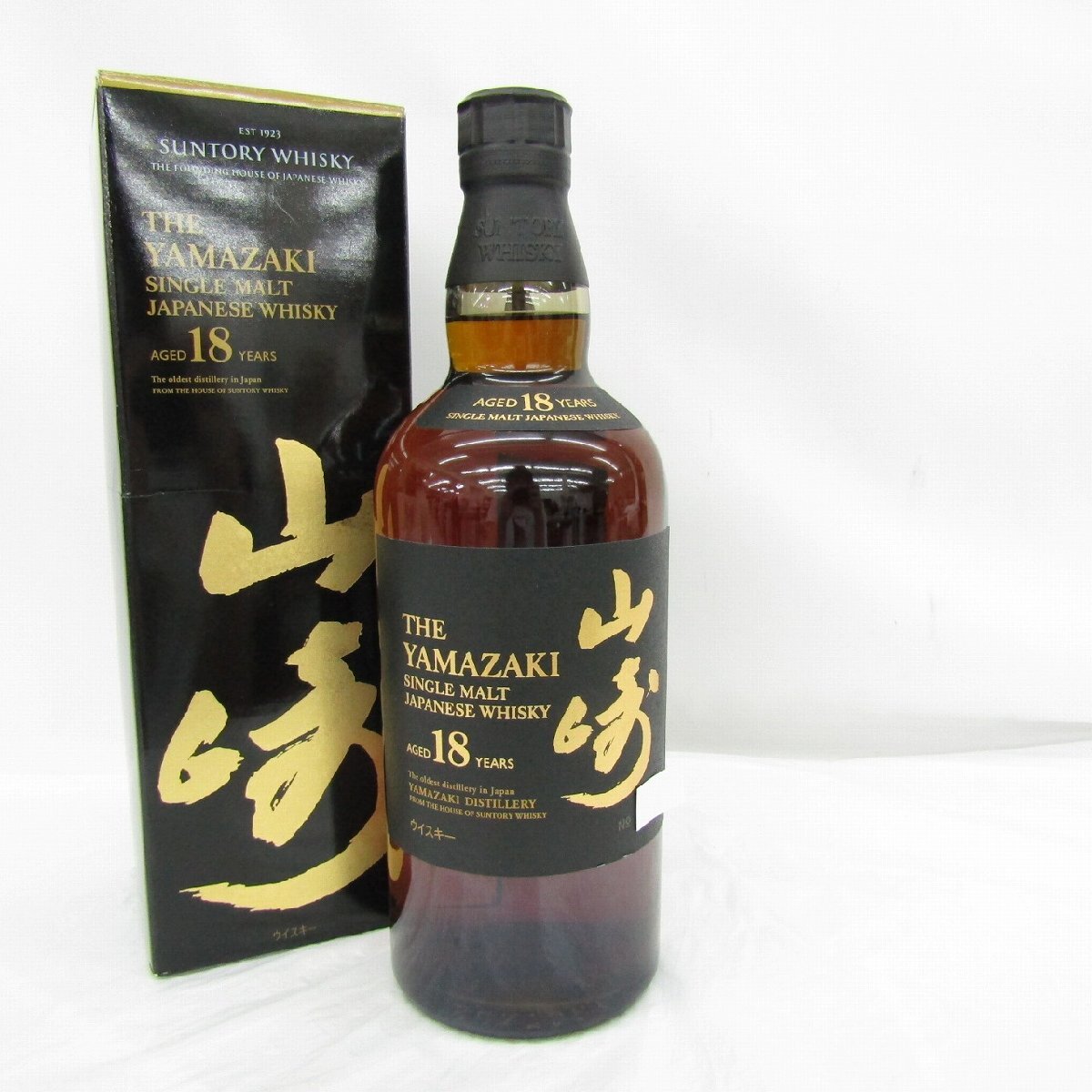 SUNTORY 山崎18年 箱付 【新品未開栓】 未開栓】SUNTORY サントリー 山崎 18年 シングルモルト 旧品