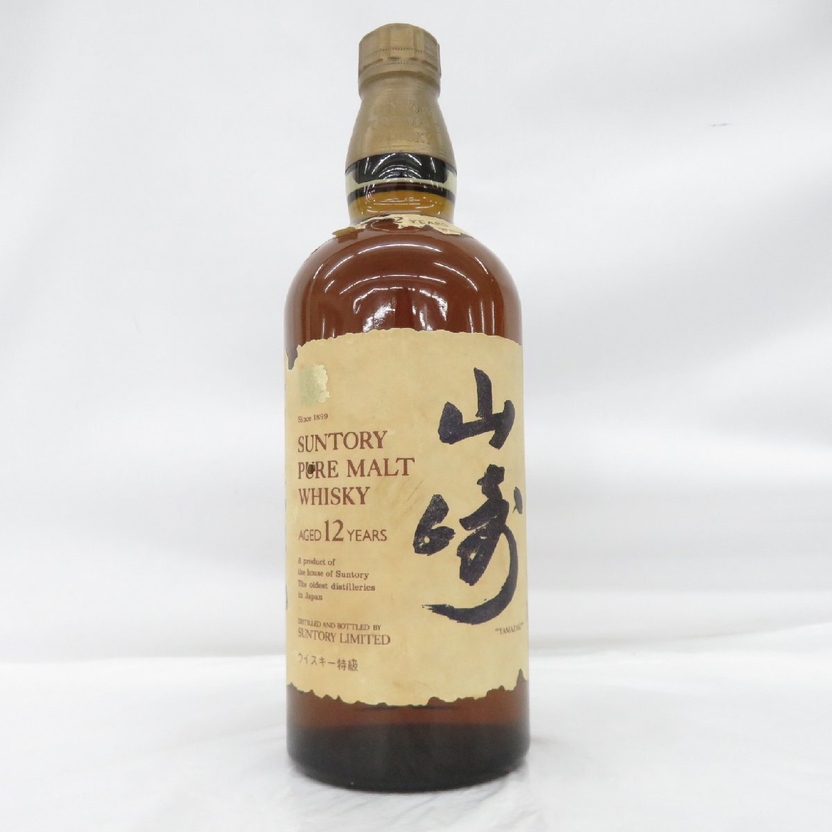 サントリーピュアモルトウイスキー 山崎 特級 760ml 箱付 未開栓 サントリー 山崎 12年 ピュアモルト 特級 760ml 43％ ウイスキー