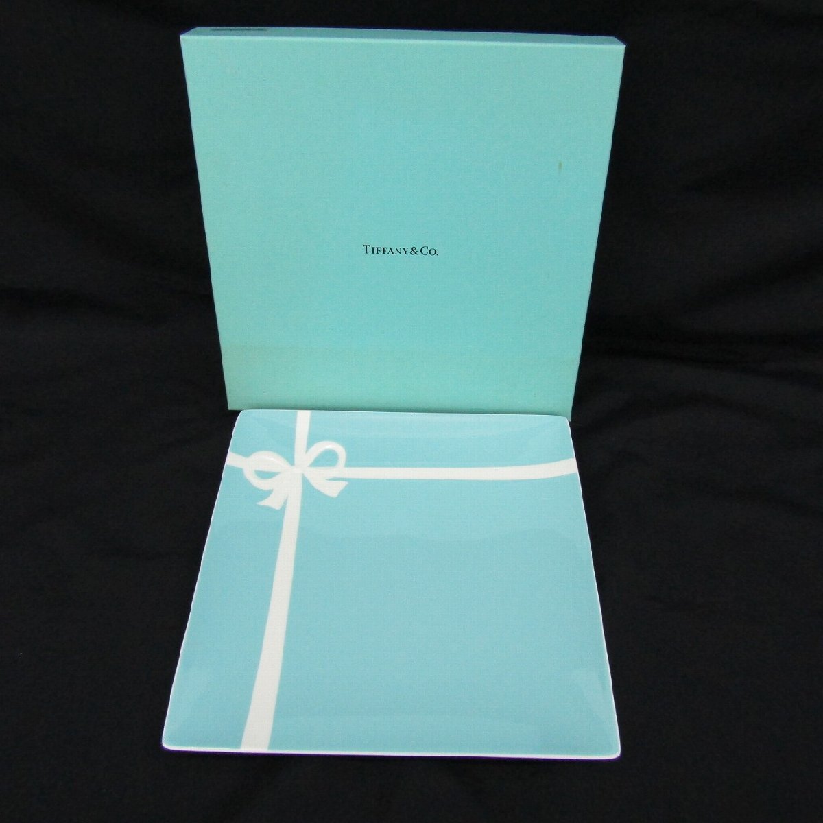 あ*や様 TIFFANY＆Co. ティファニー ブルーボックス プレート 皿 未 楽天市場】美品 Tiffany&Co. ティファニー ブルーボックス