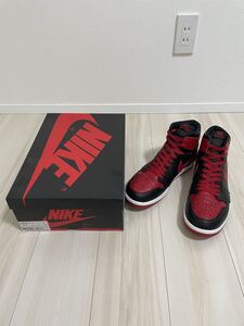【訳あり】NIKE ナイキ AIR JORDAN 1 HIGH THE RETURN エアジョーダン1 ハイザリターン 11 29.0cm 赤黒 ハイカット