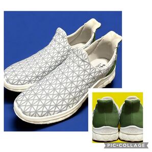 比較的美品 Ccilu HORIZON UPTON 27.5cm US 9 コンフォートスリッポン 軽量 チル ホライゾン アップトン