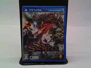 KME14789★プレイステーション ヴィータ ソウル・サクリファイス SOUL SACRIFICE クリーニング済み 起動確認済み ケース付き説無し PSVITA