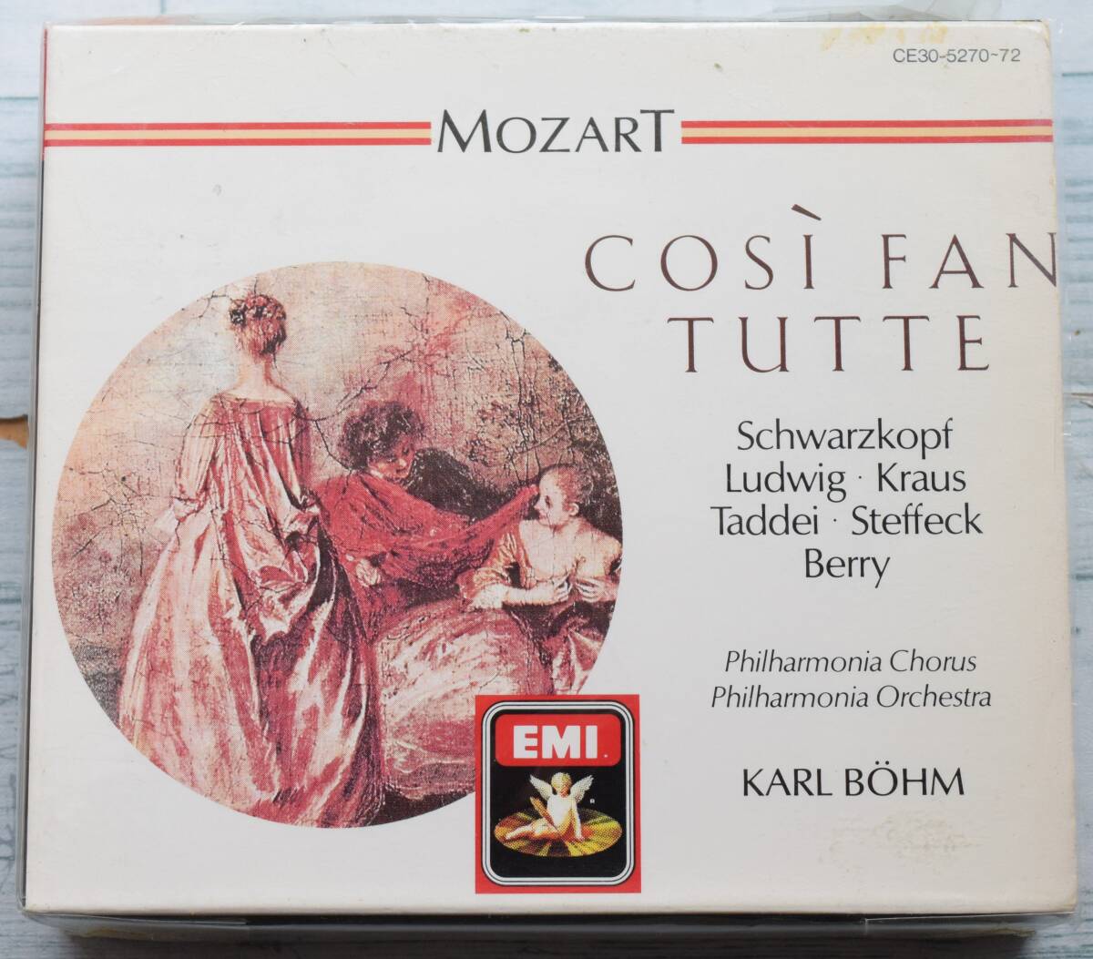 美盤 LP カーム・ベール 歌劇 コジ・ファン・トュッテ 帯付き モ－ツァルト 歌劇＜コシ・ファン・トゥッ カール・ベーム